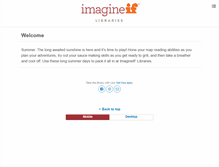 Tablet Screenshot of imagineiflibraries.org